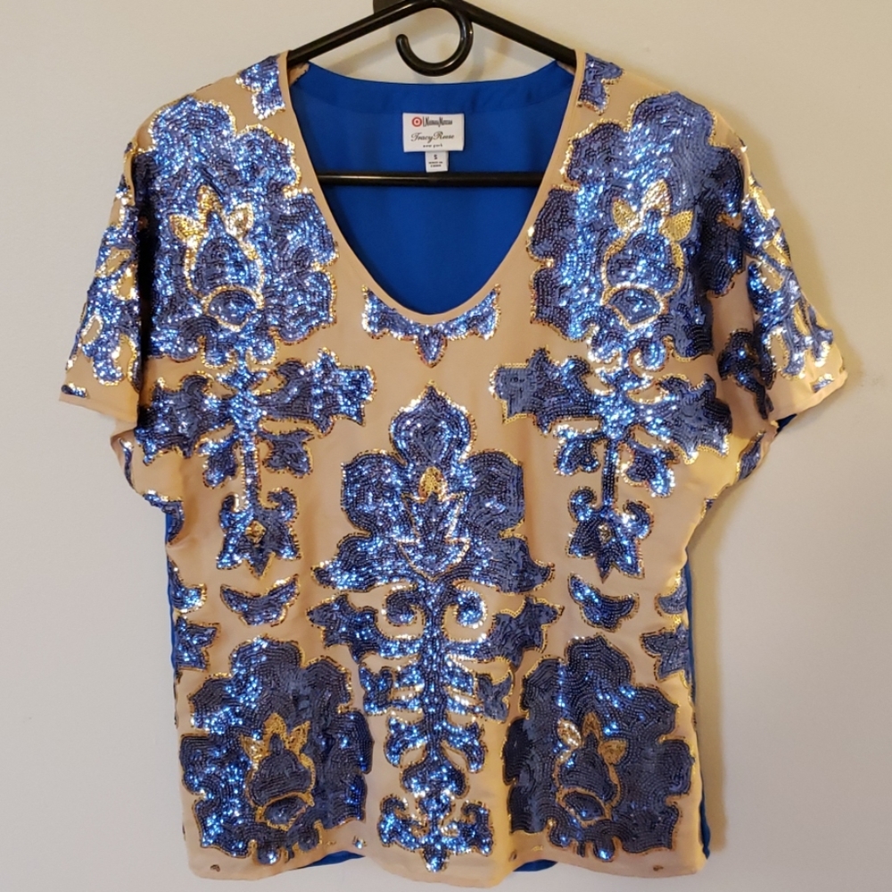 Tracy Reese Sequined Top